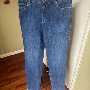 GLORIA VANDERBILT AMANDA JEANS SZ 6A NEVER STRETCH
